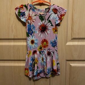 Floral Skirted Romper